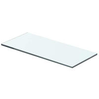 REGALBODEN Glas Transparent 40/12 Cm - Transparent, Glas (12/0.8/40cm) - vidaXL