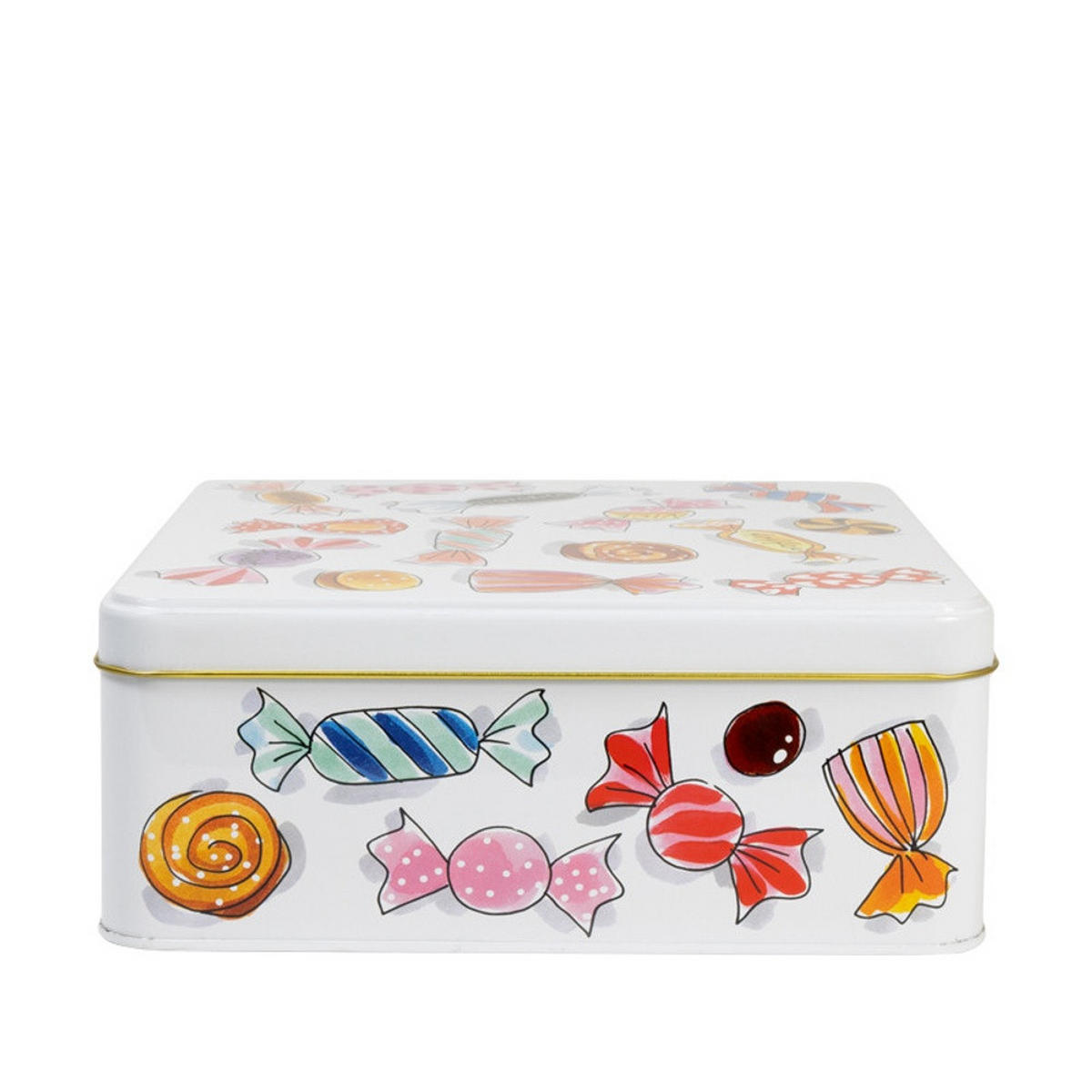 DOSE Gemütliche Tage - Lieblingssüßigkeit in Bunt - 21,7 x 7,5cm - Multicolor, Metall (21.7/7.5/21.7cm) - Blond Amsterdam