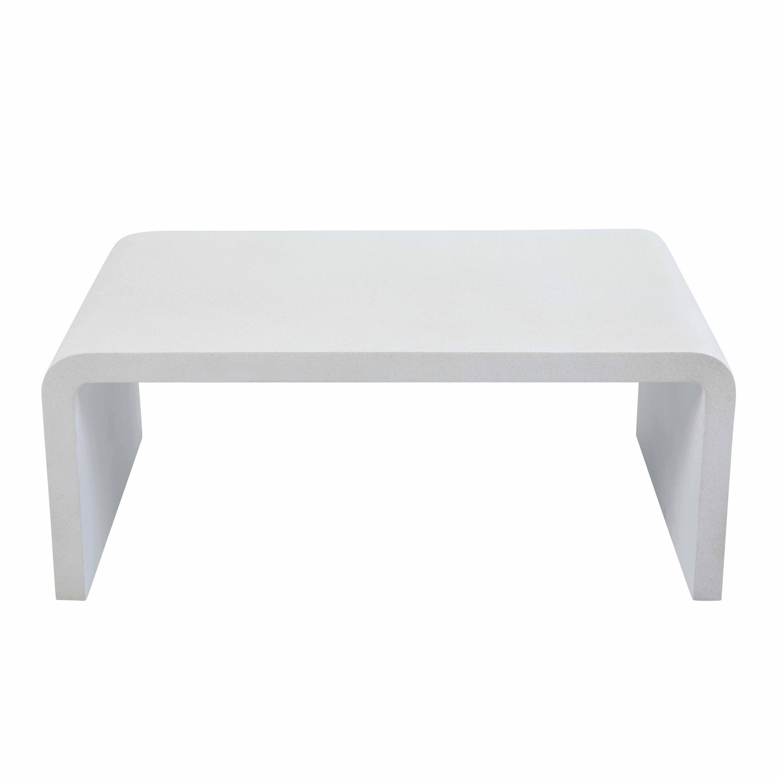 Oviala Gartentisch, Weiß 60x40x100 cm