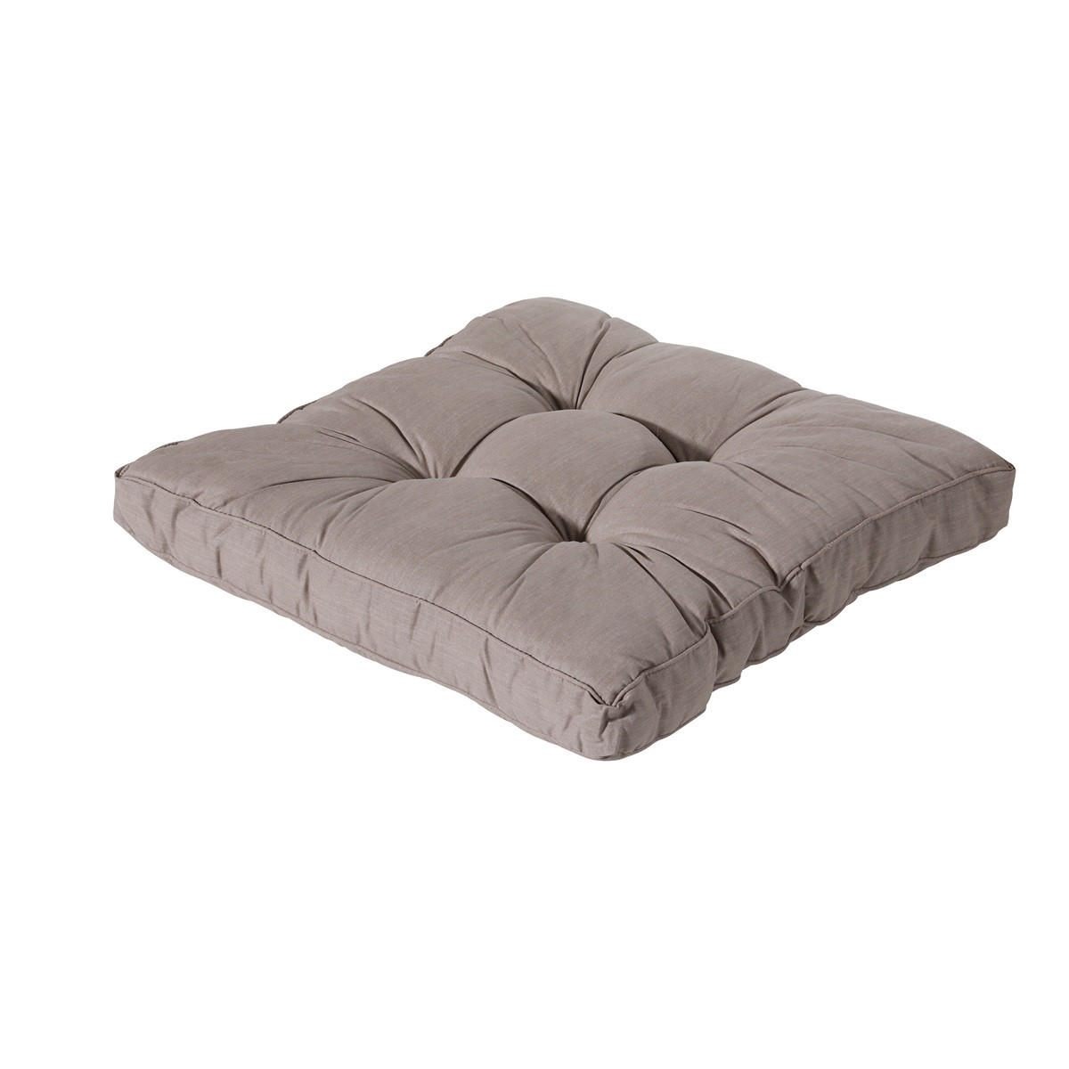 SITZKISSEN Basic 73/73 cm 2er-Set - Taupe, Textil (73/8/73cm) - Madison