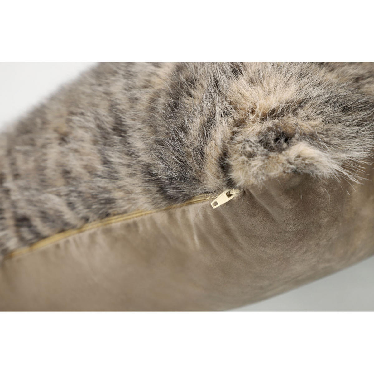 ZIERKISSENHÜLLE LEO - Braun, Textil (50/50cm) - Sportalm Kitzbühel