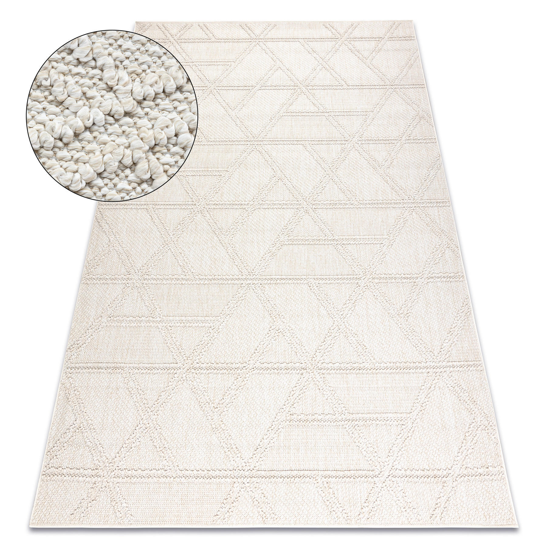 rugsX Teppich Creme 200x290 cm