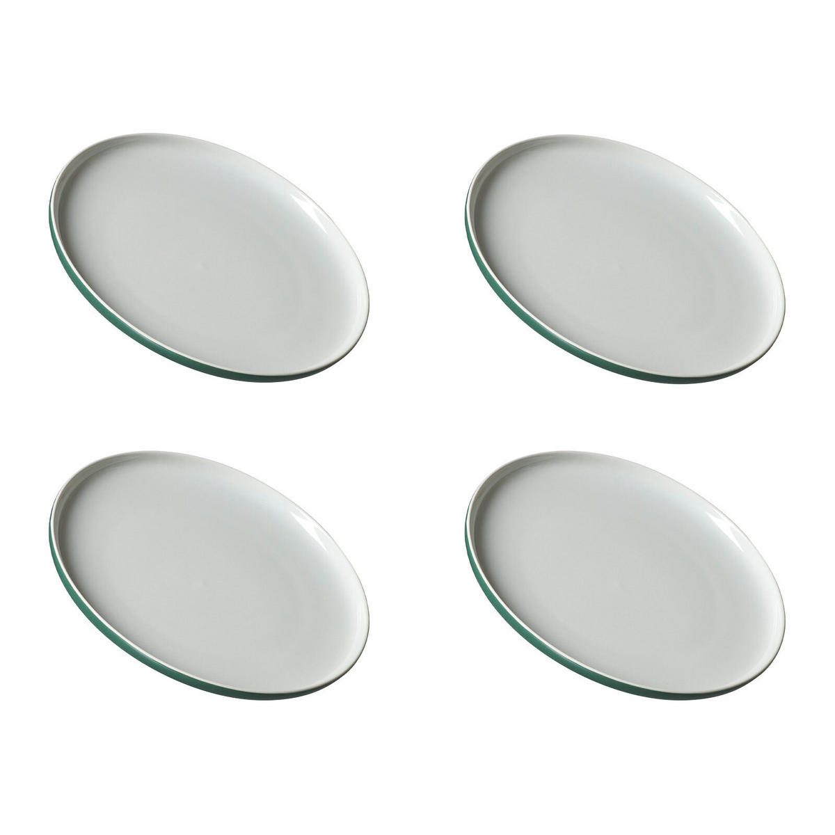 SPEISETELLER Jasper Grün ø 26.0 cm 4er Set - Grün, Keramik (26cm) - Ritzenhoff Breker