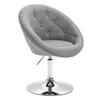 COCKTAILSESSEL HAVANNA Stoffbezug Grau - Silberfarben/Grau, Textil (62/88/58cm) - SVITA