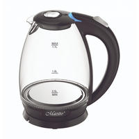 WASSERKOCHER ELEKTRISCH Schwarz 24/22/25 cm MR057 - Schwarz, Metall (22/25/24cm) - Maestro 