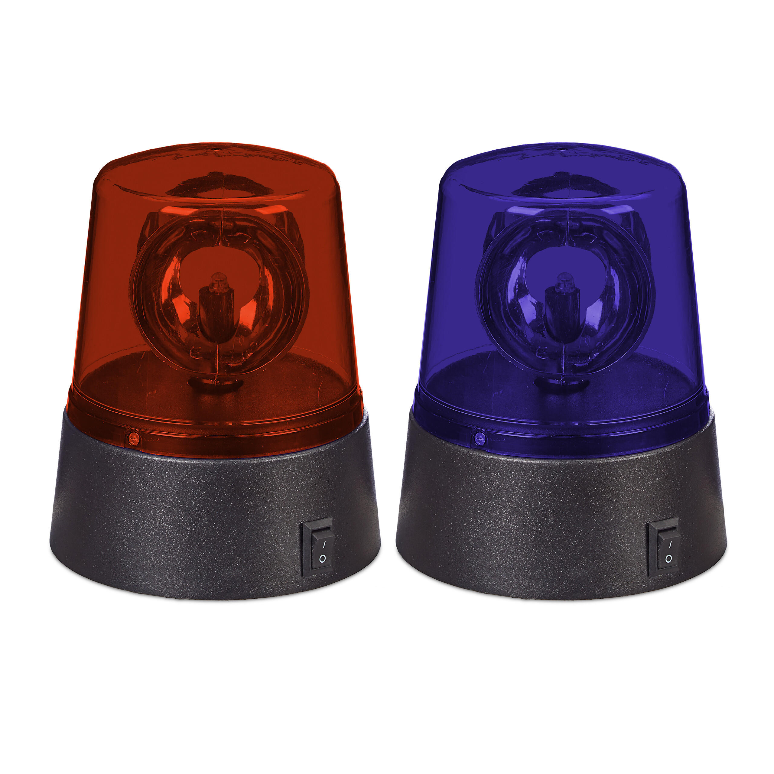 Relaxdays MAJÁK Červená 2ks-Set LED