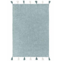 PRATELNÝ dětský koberec Malu Mátová 80x120 cm - zelená barva, textil/přírodní materiály (80/1cm) - KUNSTLOFT