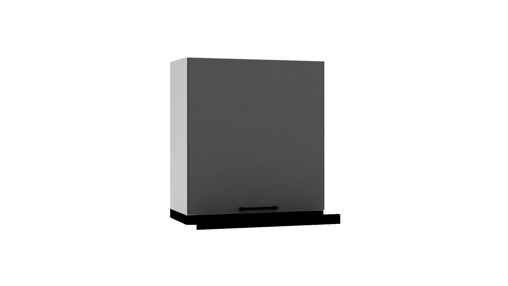 HÄNGESCHRANK W60/68 SLIM P/L OK.CZ- Morvex - Integrierter Dunstabzug - Anthrazit, Holz/Metall (60/68/30cm) - ROYAL24_MARKT