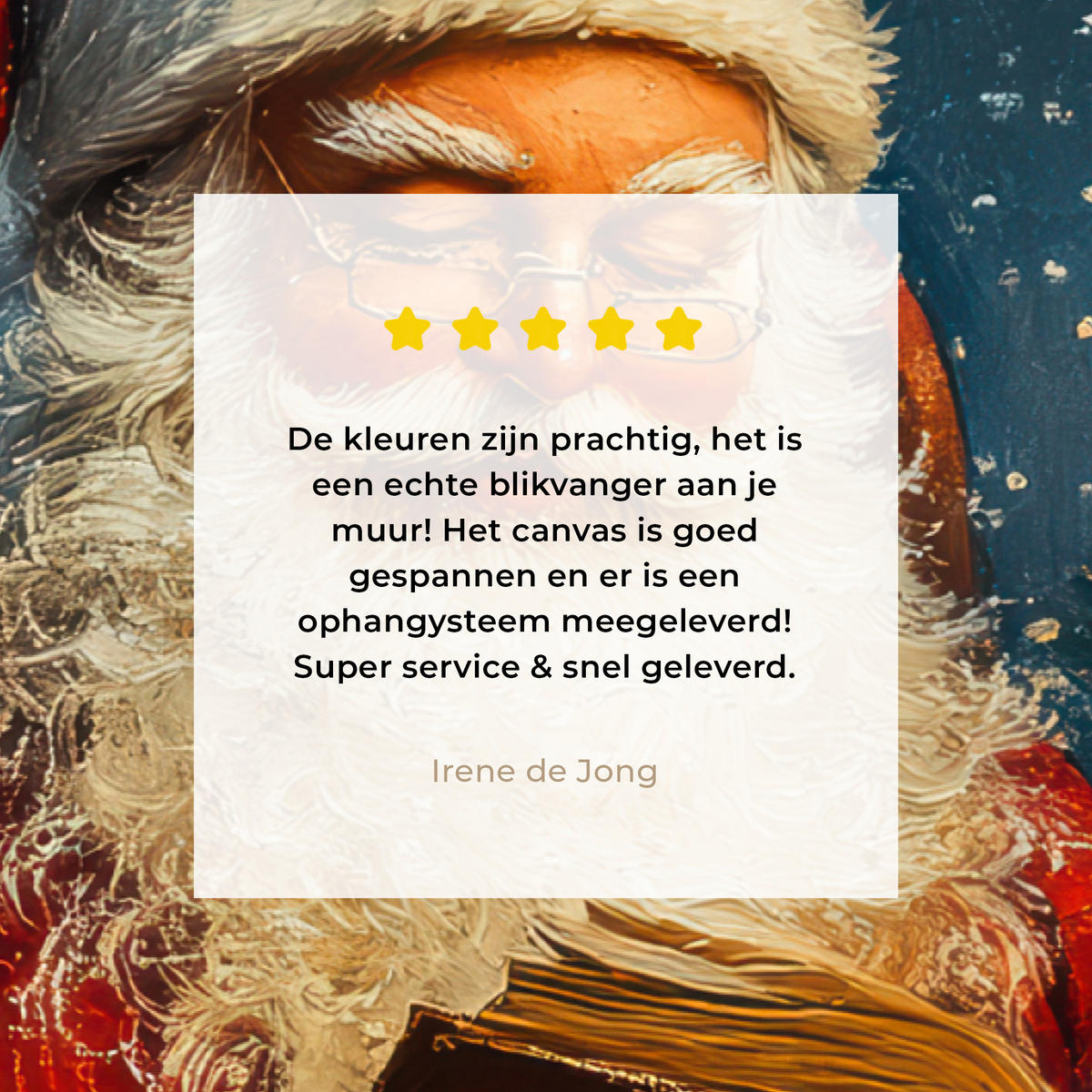 LEINWANDBILD Weihnachtsmann - Weihnachten - Winter - Weihnachtsbaum Wohnzimmer Groß 120x80 cm - Bordeaux, Textil (120/80cm) - MuchoWow