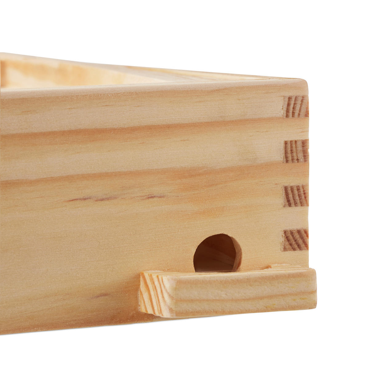 LABYRINTH Spiel - Hellbraun, Holz/Metall (27.5/24.5cm) - Relaxdays