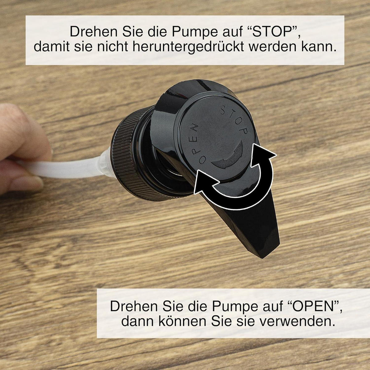 SEIFENSPENDER 3-teiliges Set 500ml Schwarz mit Etiketten - Schwarz, Kunststoff (6.6/17/6.6cm)