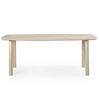 ESSTISCH oval aus Mangoholz 240 cm, natürlich - Braun, Holz (240/100/76cm) - Giga Meubel