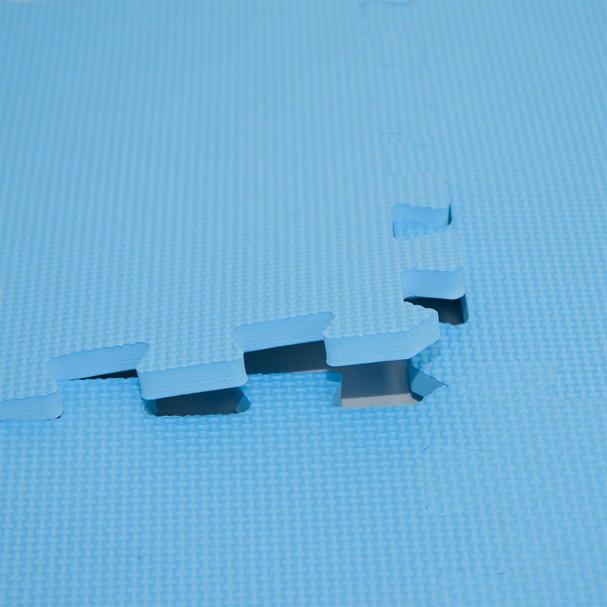 SPIELMATTE ab Null - 180/90/1 cm Puzzlematte Blau - Blau, Kunststoff (30/30cm) - Littletom