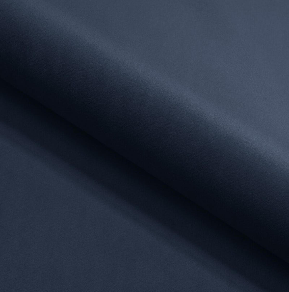 ECKSOFA GLAM mit Schlaffunktion, Ottomane & goldenen Füßen – Samtsofa im Glamour-Stil mit Zierkissen, 258x167x91 cm, rechte, blau​ - Blau, Holz/Textil (258/167cm) - DomoHome