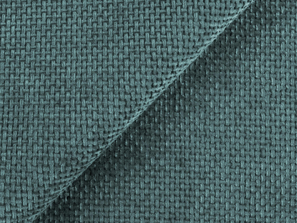 SOFAELEMENT Chenille Stoff Blau - Blaugrau/Schwarz, Holzwerkstoff/Kunststoff (70/75/94cm) - Makamii