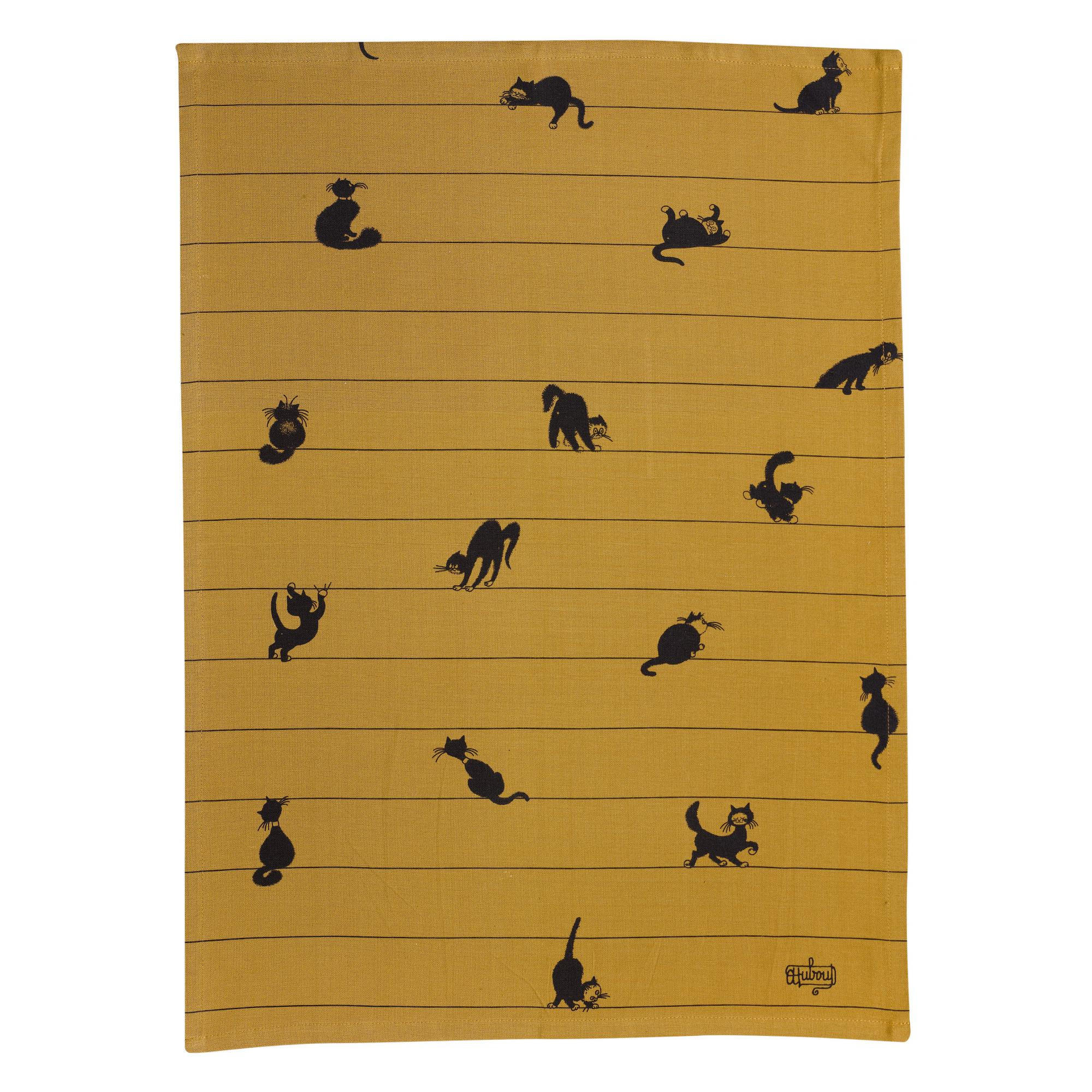 Winkler Geschirrtuch Braun 50x70 cm