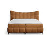 BOXBETT Nova In Rolf - Bronzefarben, Holzwerkstoff/Textil (180/200cm) - Fun Möbel
