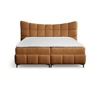BOXBETT Nova In Rolf - Bronzefarben, Holzwerkstoff/Textil (120/200cm) - Fun Möbel