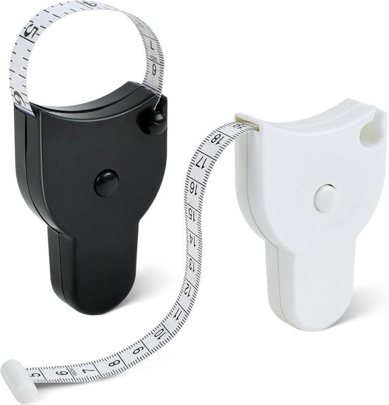 MASSBAND – zur Körpervermessung, 2er-Packung - Multicolor, Kunststoff (9/3/5.5cm) - DCA