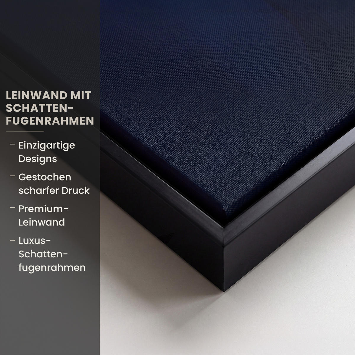 LEINWAND Bilder mit Rahmen - Meer - Fische - Bunt - Dynamisch - 100x70 - Hellblau, Textil (100/70cm) - MuchoWow