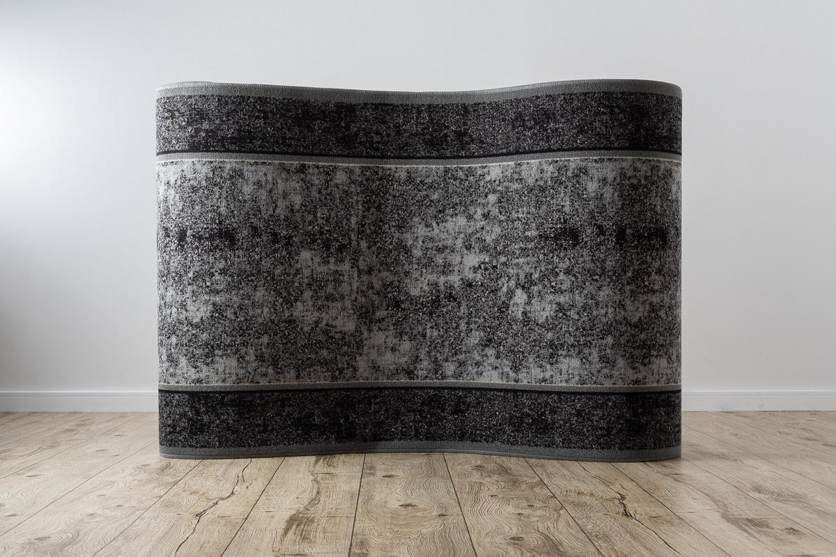 LÄUFER Antirutsch STARK 80/890 cm - Grau, Textil (80/890cm) - rugsX