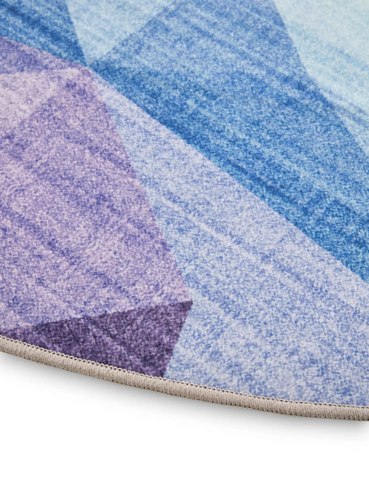TEPPICH George waschbar ø 160 cm rund - Multicolor, Kunststoff (160/160cm) - benuta
