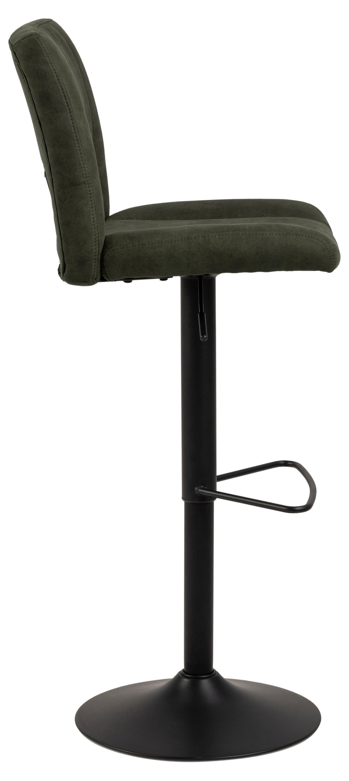 BARHOCKER, Syra, Stühle Grün, Stoff, 42 x 52 x 115 cm, 2-teilig - Grün, Textil/Metall (42/115/52cm) - ebuy24
