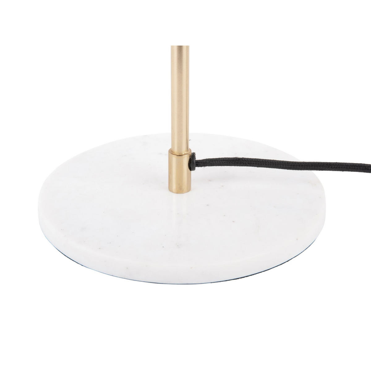 TISCHLAMPE Waved Dome 30/30/56 cm - Schwarz, Metall (30/30/56cm) - Leitmotiv