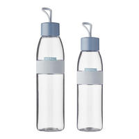 TRINKFLASCHEN ELLIPSE Nordic Blue 500 ml & 700 ml 2er Set - Hellblau, Kunststoff (0.7L) - Mepal