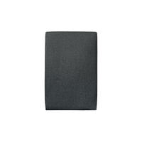 KOPFTEIL gepolstertes – schwarzer Bouclé-Stoff - 90 cm - Beige/Schwarz, Holz (90/120/10cm) - Sommeil de Plomb