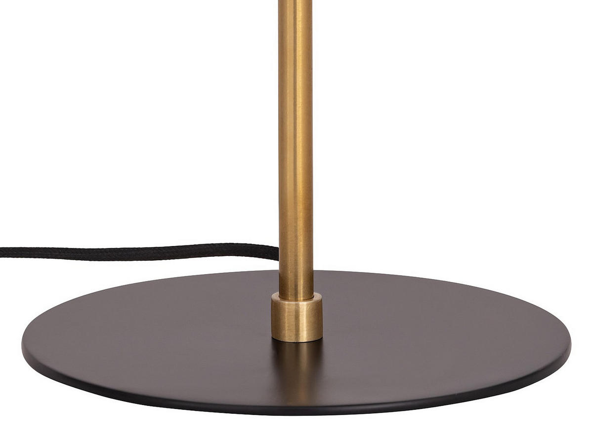 TISCHLAMPE - 26 cm x 26 cm - Metall - Schwarz, Goldfarben - KERRY - Goldfarben/Schwarz, Metall (26/26/50cm) - Vente-Unique