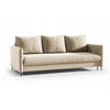 SCHLAFSOFA Belis in Beige - Beige, Holzwerkstoff/Textil (216/95/100cm) - Bettso