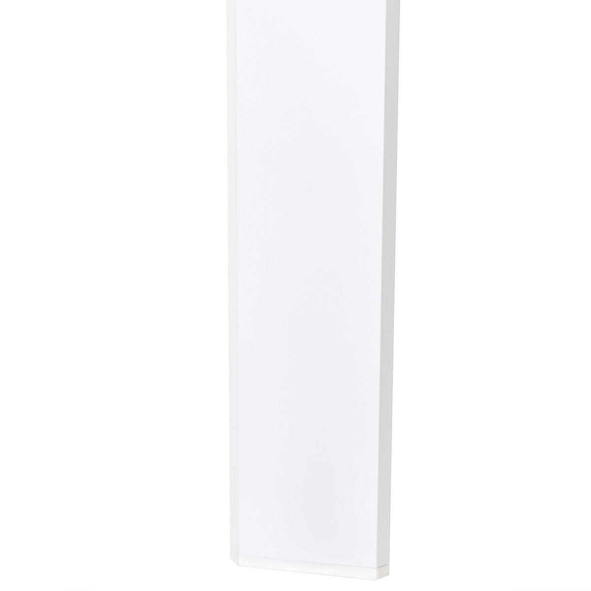 GARTENTISCH Beige Castella - Beige/Weiß, Metall (120/70/45cm) - Beliani