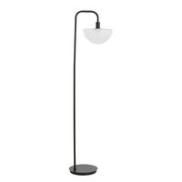 STEHLEUCHTE Baylie Schwarz 43/30/165 cm - Schwarz, Metall (43/30/165cm) - Light & Living