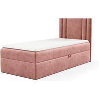 KINDERBETT CARDI - Pink, Holzwerkstoff (94/208cm) - Meblini