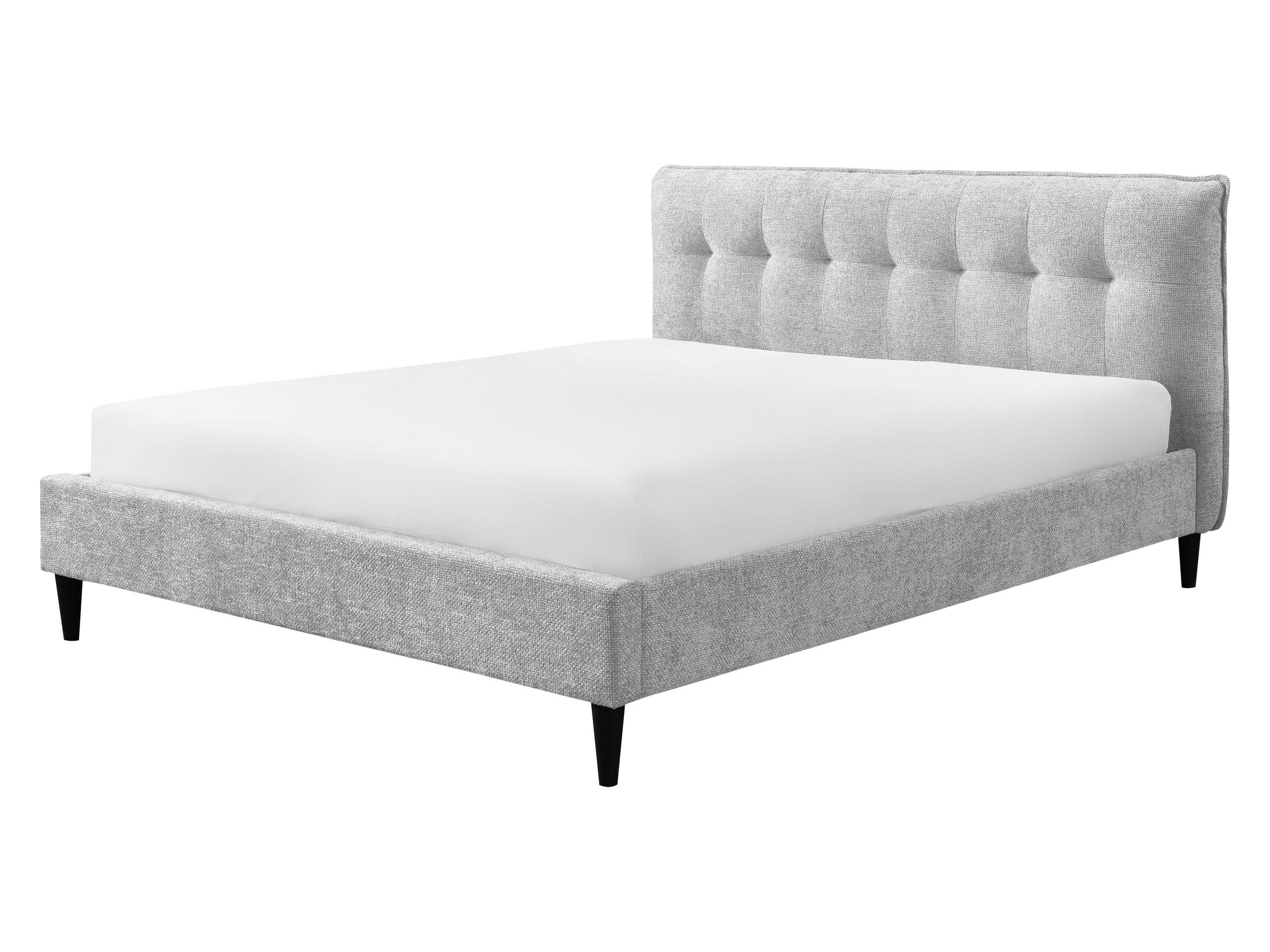 POLSTRBETT Abril 914Y - Schwarz/Grau, Holzwerkstoff/Kunststoff (160/200cm) - MIRJAN24