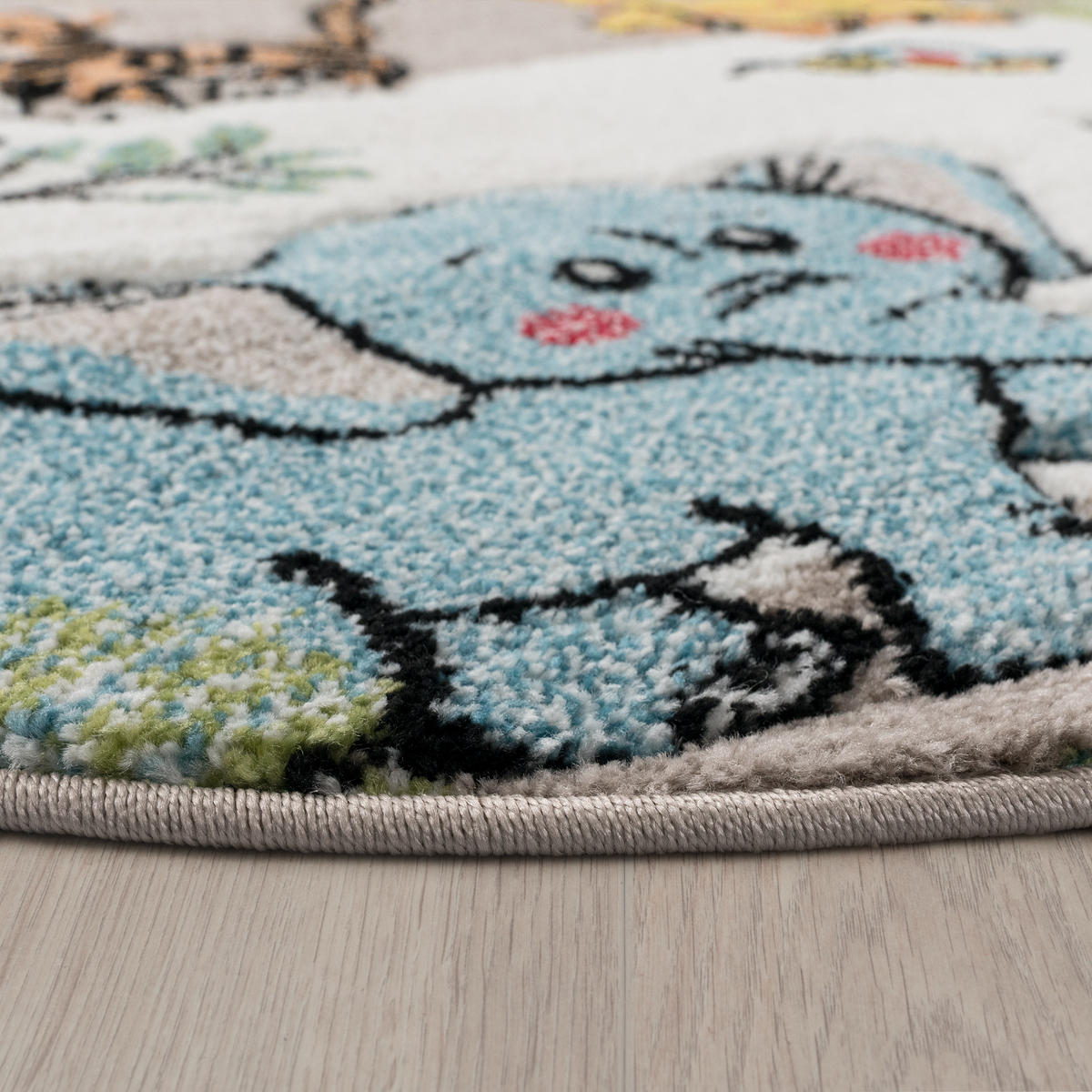 KINDERTEPPICH 120/120 cm Diamond 644 - Beige, Textil (120/120cm) - Paco Home