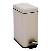 MÜLLEIMER STM5 5L Taupe - Taupe, Metall (14/30/28cm) - SVITA
