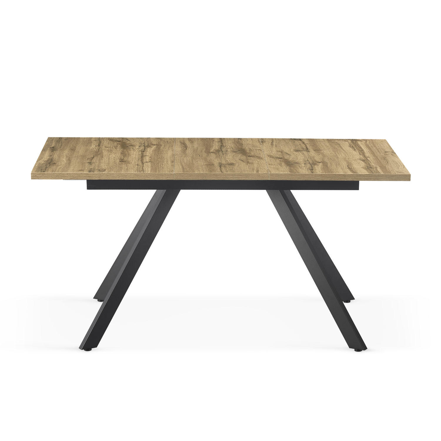 ESSTISCH LIA 120-160/80/76 cm Eiche - Eichefarben, Holz (80/120/76cm) - B&D Home