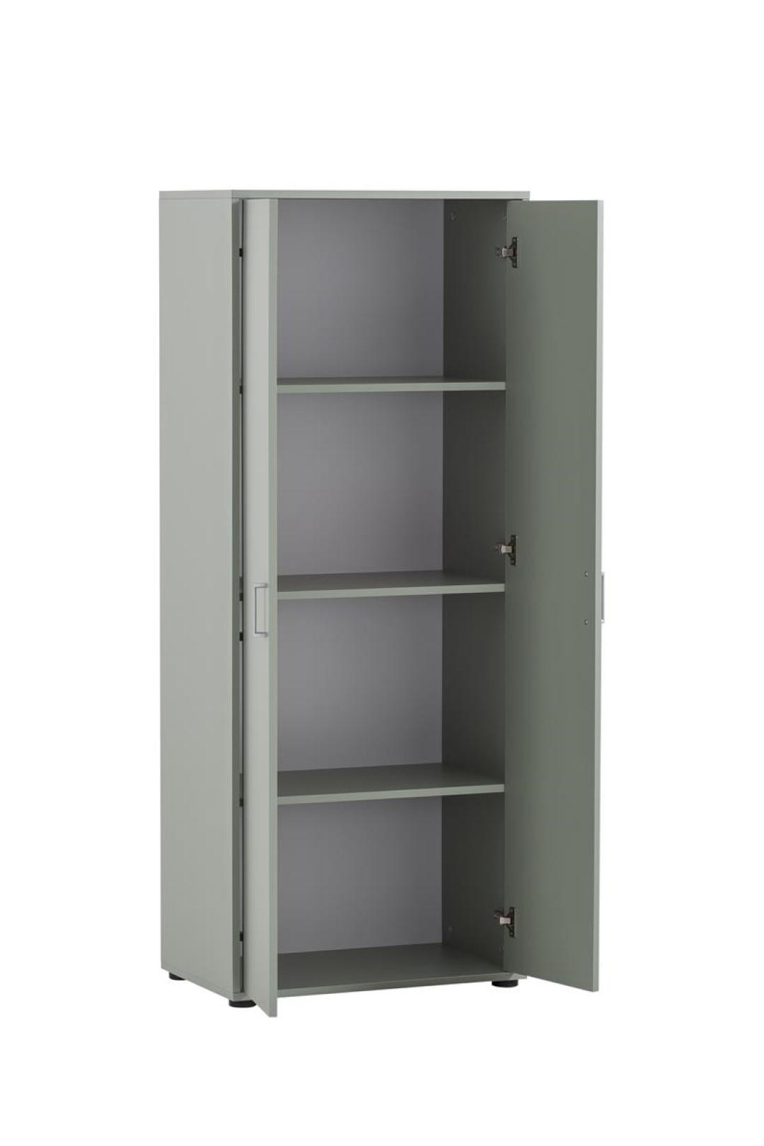 AKTENSCHRANK Fox Tall 164x65x41 cm 2 Flügeltüren Pistazie - Grün, Holz (65/164/41cm) - PROREGAL
