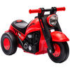 RUTSCHAUTO, Motorrad-Design, Musik und Seifenblasen, für 2-5 Jahre, Rot - Rot, Kunststoff/Metall (80/35.5/42cm) - AIYAPLAY