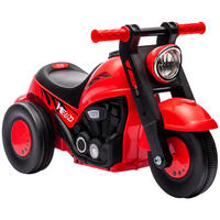 RUTSCHAUTO, Motorrad-Design, Musik und Seifenblasen, für 2-5 Jahre, Rot - Rot, Kunststoff/Metall (80/35.5/42cm) - AIYAPLAY