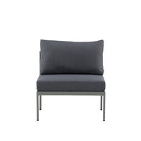LOUNGESESSEL - Grün, Metall (70/65/74cm) - home24