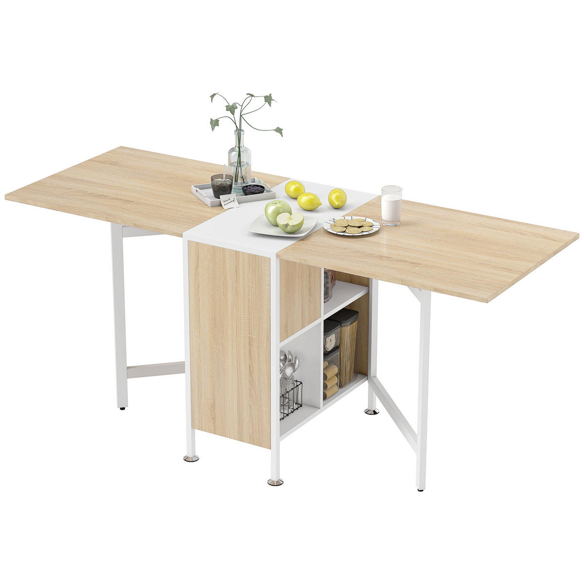 ESSTISCH Eiche 1 Stück - Beige, Kunststoff (169/60/75cm) - GiPP