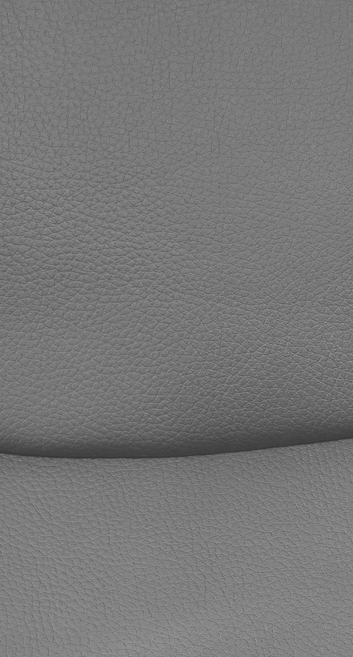 SCHWINGSTUHL Lederlook Grau - Grau, Textil/Metall (55/88/60cm) - CLP