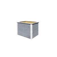 HOCHBEET WEKA Element-Hochbeet Modular - Grau, Holz (100/69/71cm)