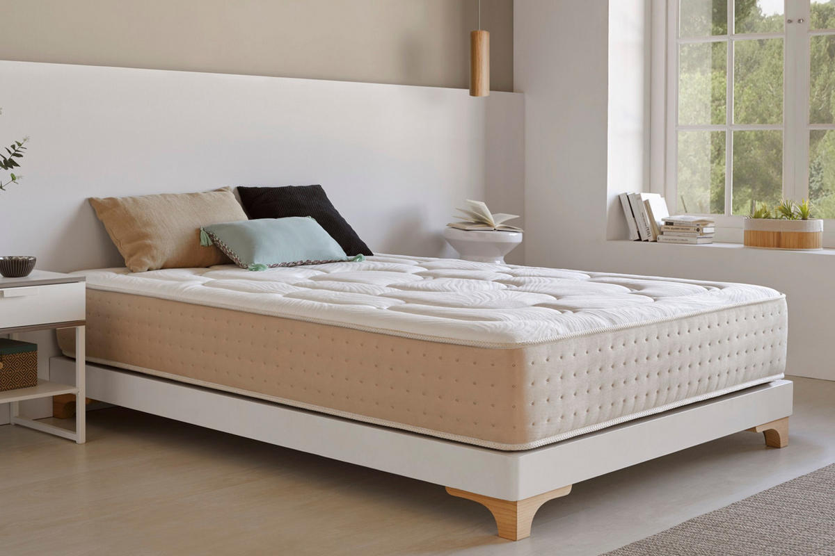 MATRATZE Royal Prime - 90X200, 30cm - Weiß, Textil (90/200cm) - Moonia