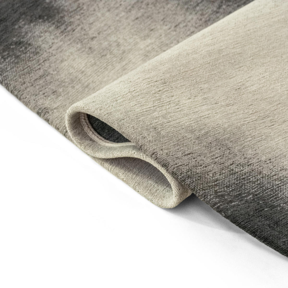 TEPPICH Rain Meditation Aquarelle 235/340 cm - Schwarz, Kunststoff/Textil (235/340cm) - Louis De Poortere