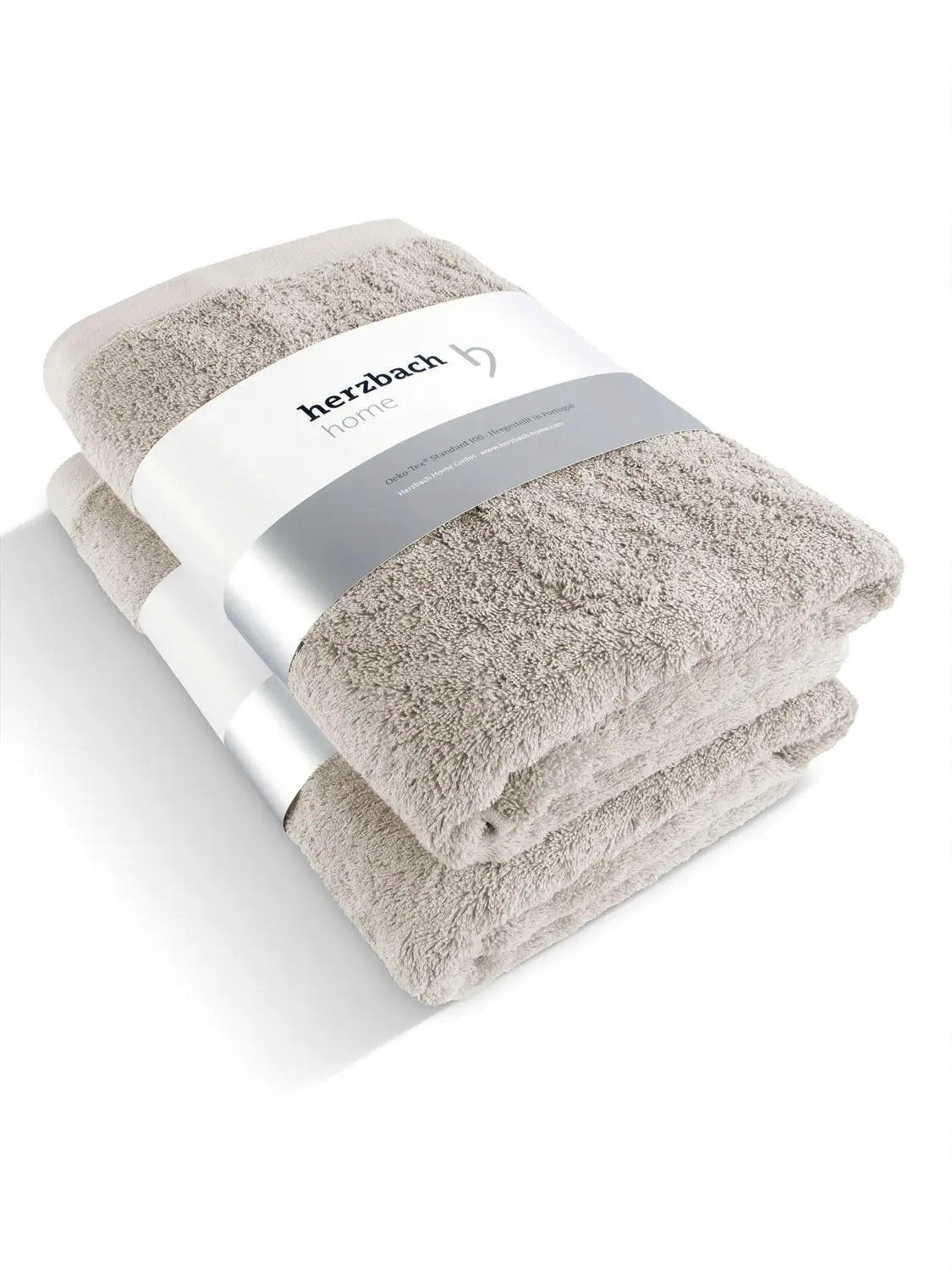 Herzbach Home Duschtuch Sand 70x140 cm