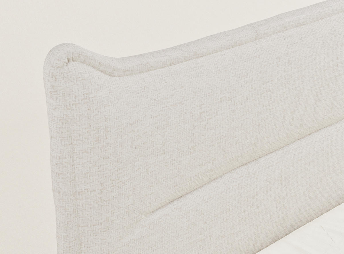 BOXSPRINGBETT Pelino 140/200 cm, in Beige, Bettkasten, Matratze, Topper - Beige/Schwarz, Holz/Holzwerkstoff (140/200cm) - Maison de Reve